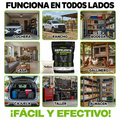 Nofyra™Bolsitas naturales antirroedores
